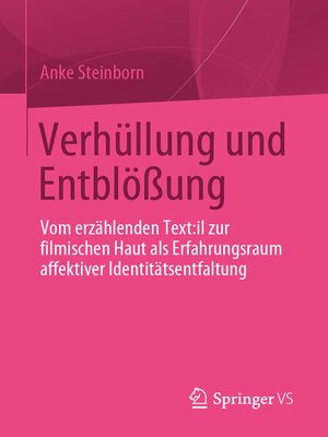 cover image of Verhüllung und Entblößung